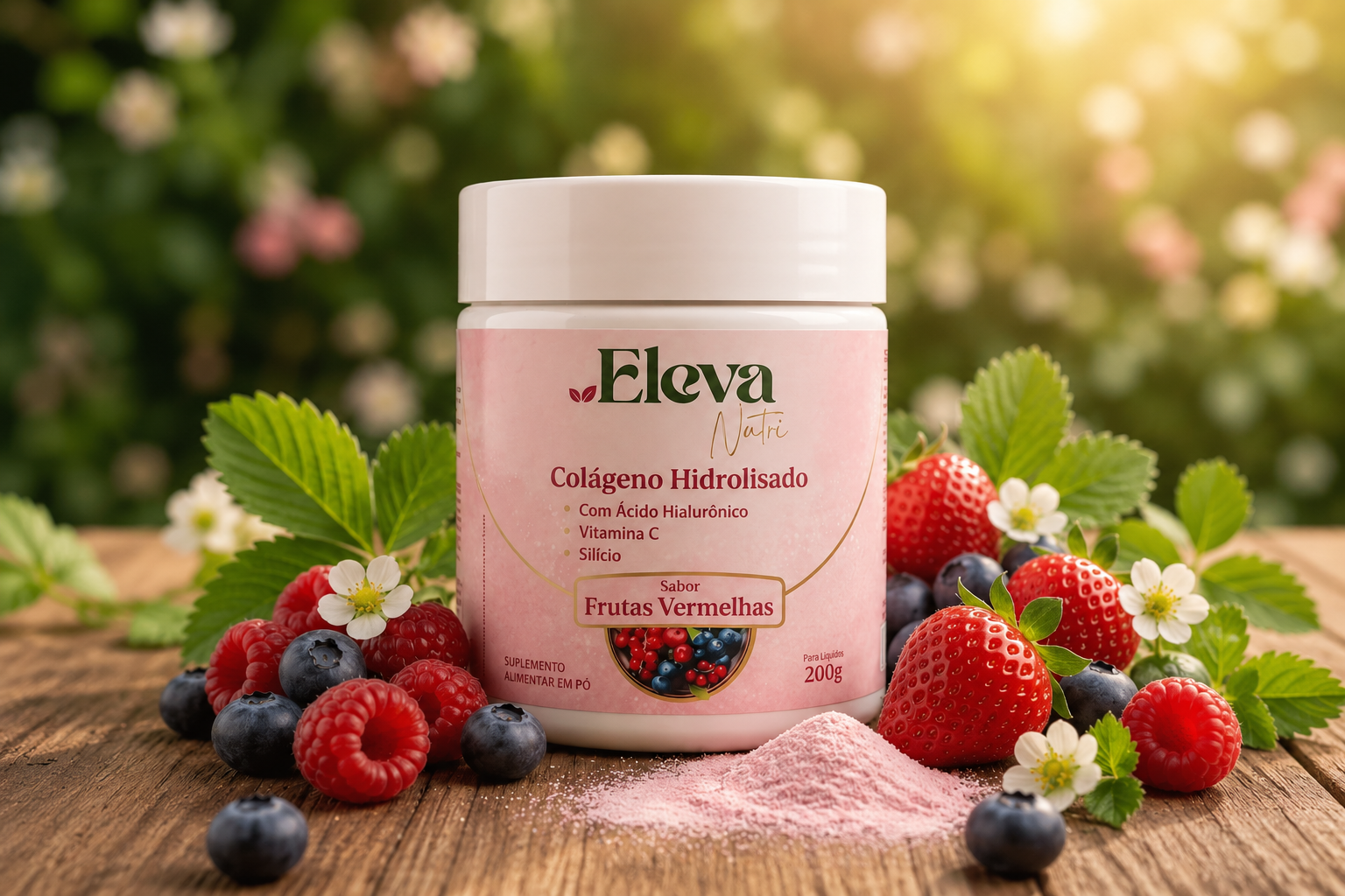 6 potes de Eleva Nutri Colágeno Hidrolisado
